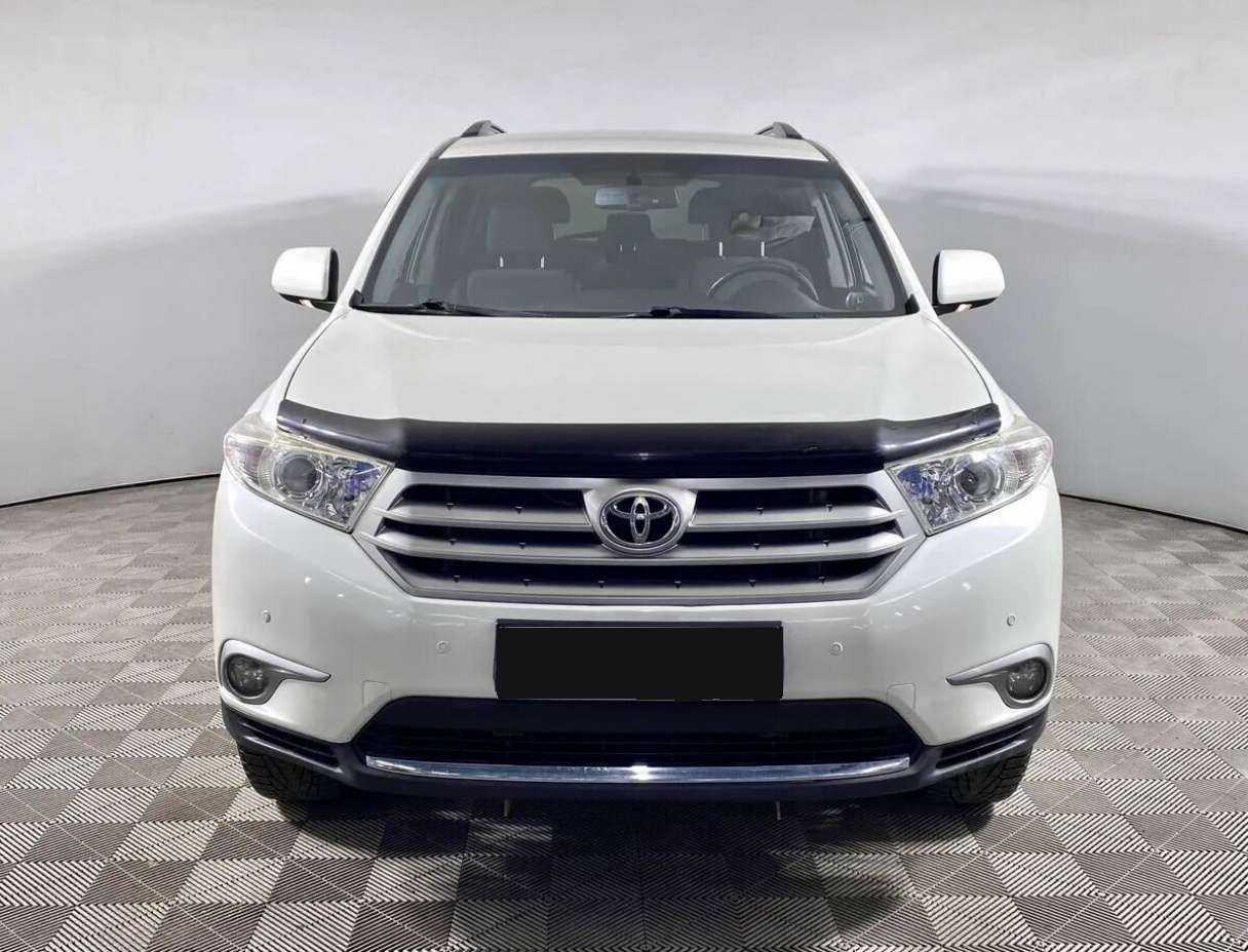 Toyota Highlander с пробегом — 2012 год. Фото: #1