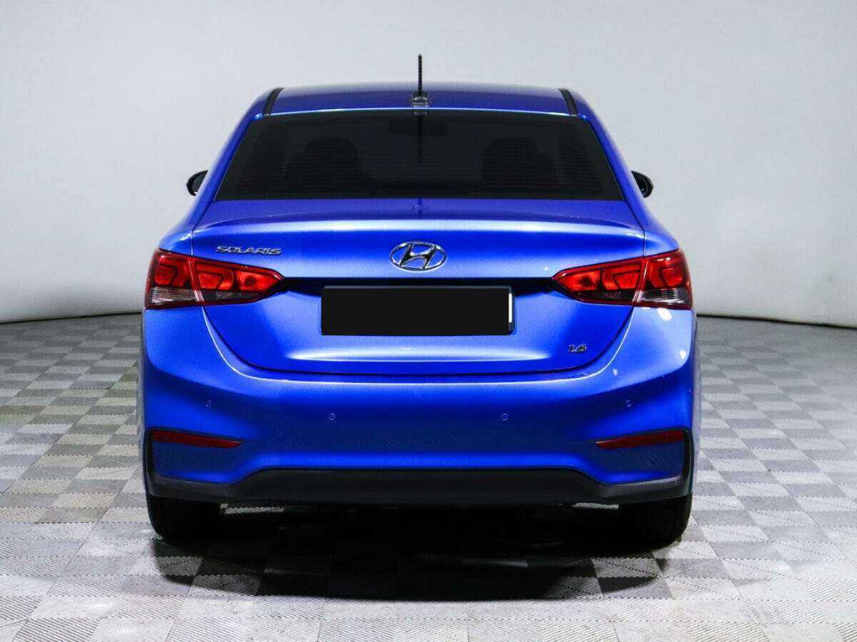 Hyundai Solaris с пробегом — 2017 год. Фото: #4