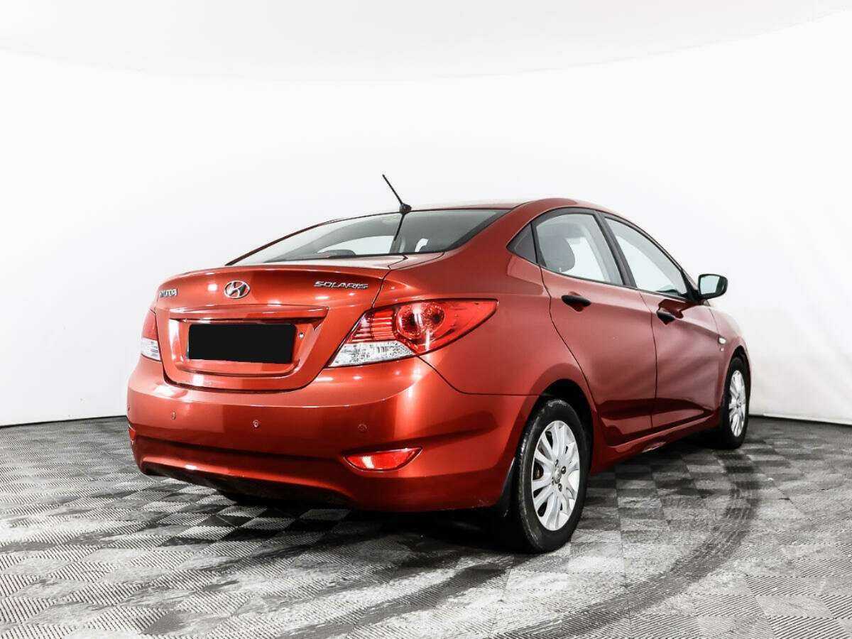 Hyundai Solaris с пробегом — 2014 год. Фото: #3