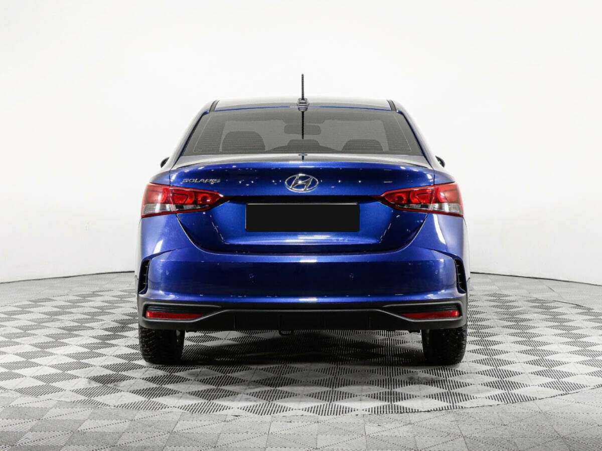 Hyundai Solaris с пробегом — 2021 год. Фото: #4