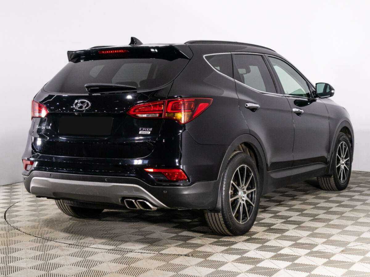 Hyundai Santa Fe с пробегом — 2017 год. Фото: #4