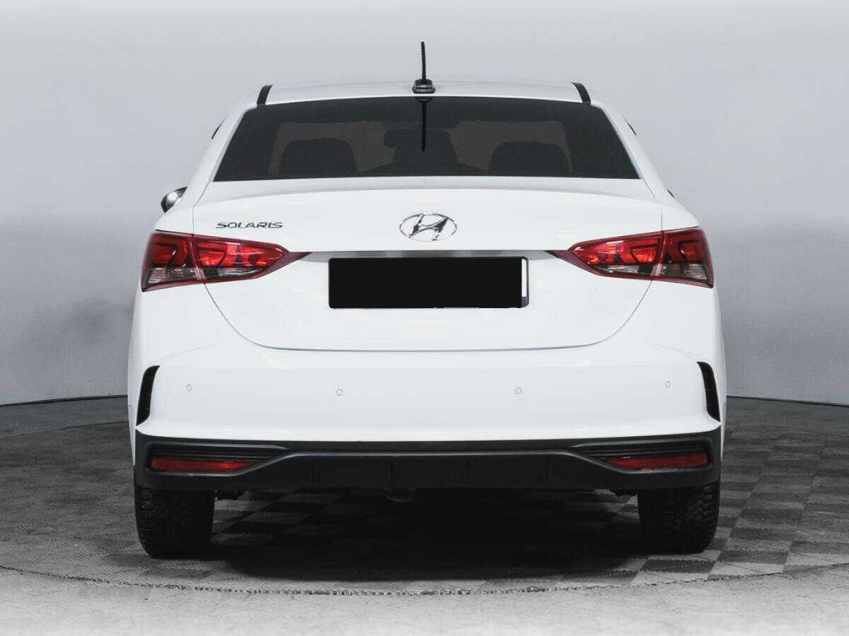 Hyundai Solaris с пробегом — 2021 год. Фото: #5