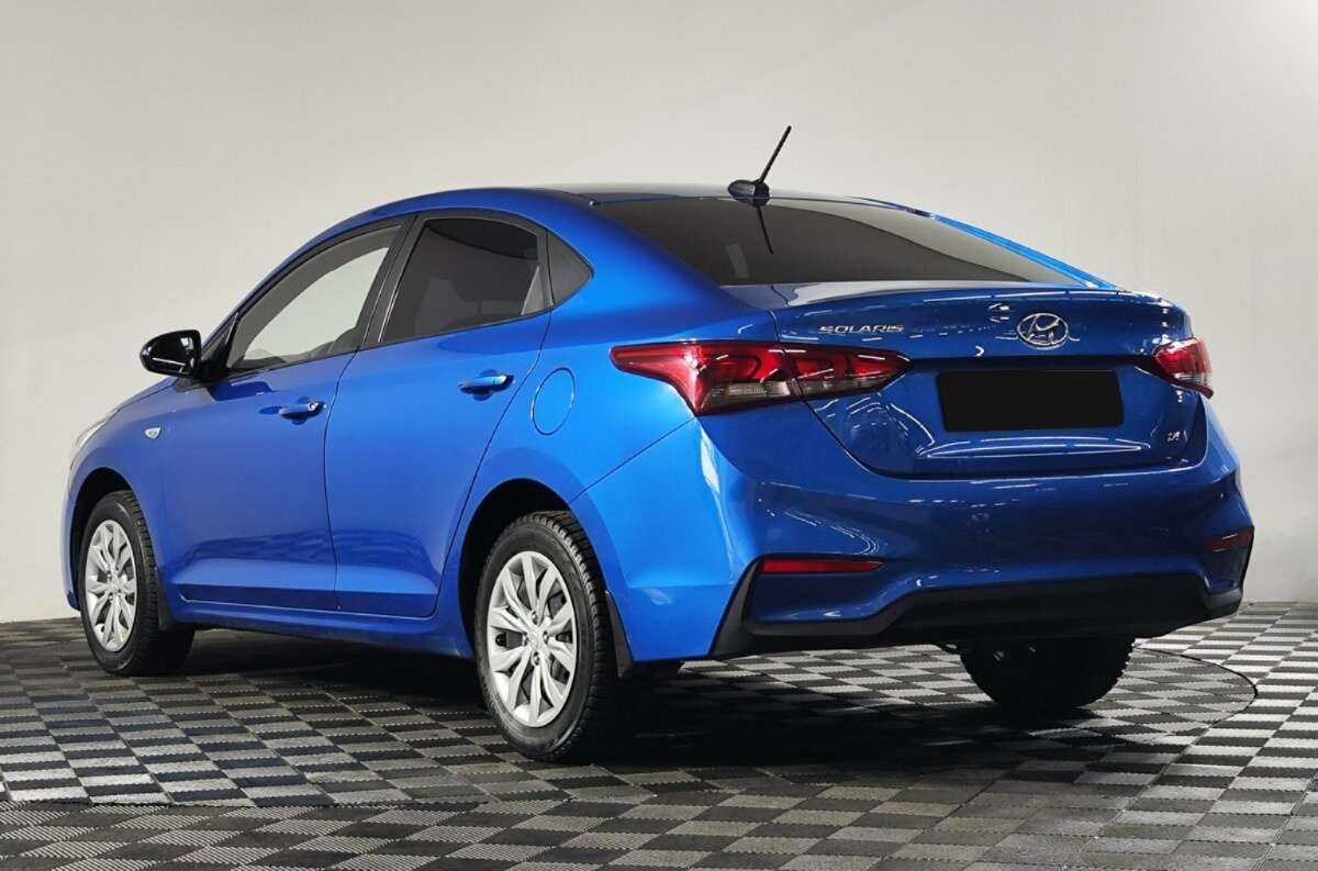 Hyundai Solaris с пробегом — 2018 год. Фото: #4