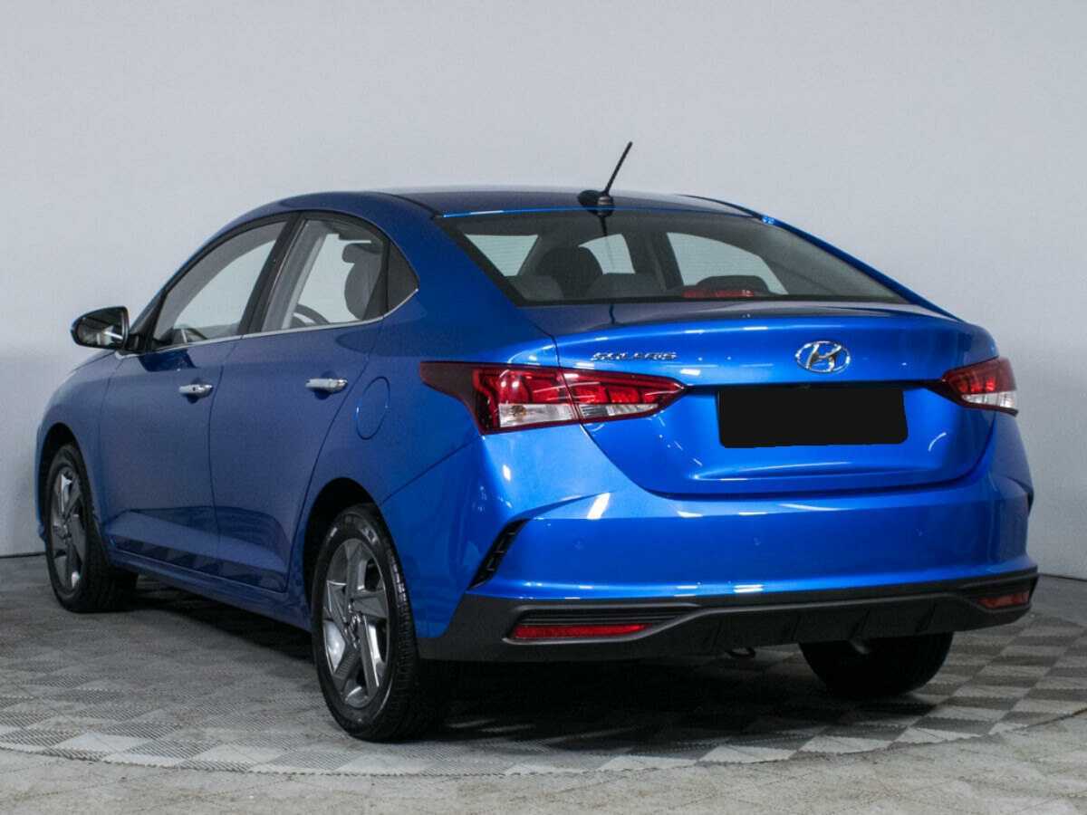 Hyundai Solaris с пробегом — 2021 год. Фото: #6