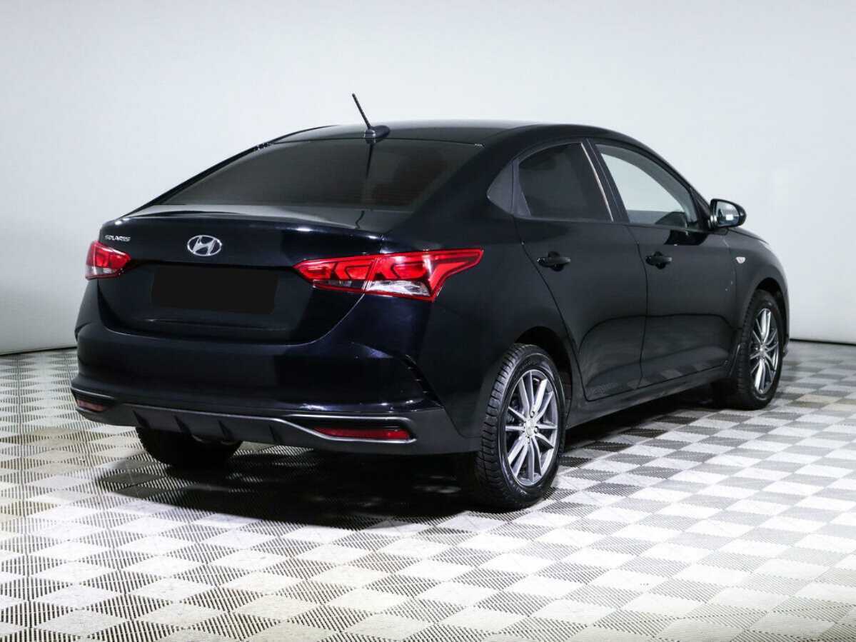 Hyundai Solaris с пробегом — 2021 год. Фото: #4