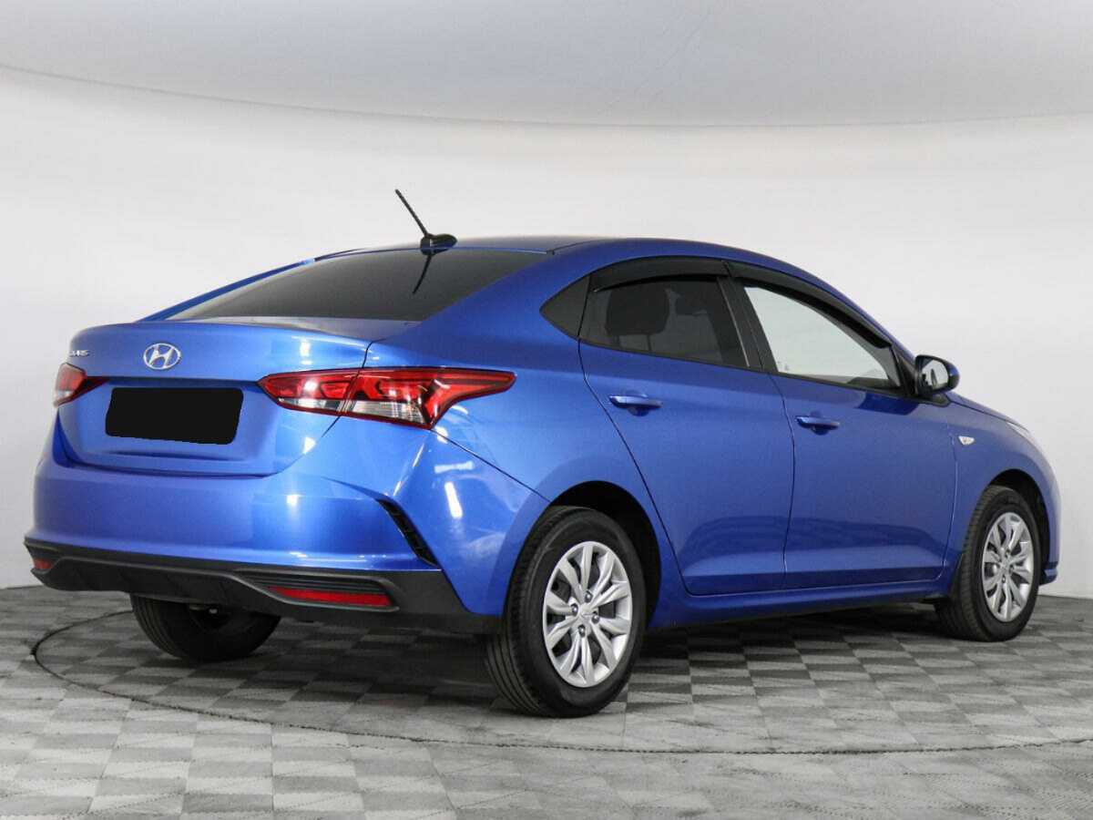 Hyundai Solaris с пробегом — 2020 год. Фото: #4
