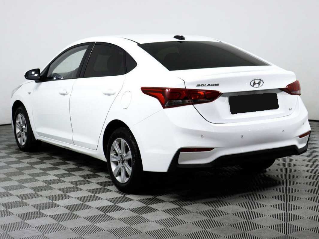 Hyundai Solaris с пробегом — 2019 год. Фото: #6