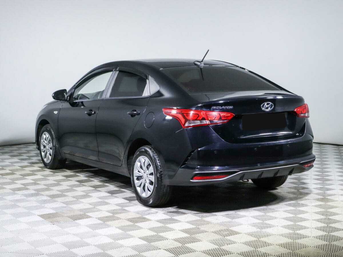 Hyundai Solaris с пробегом — 2021 год. Фото: #5