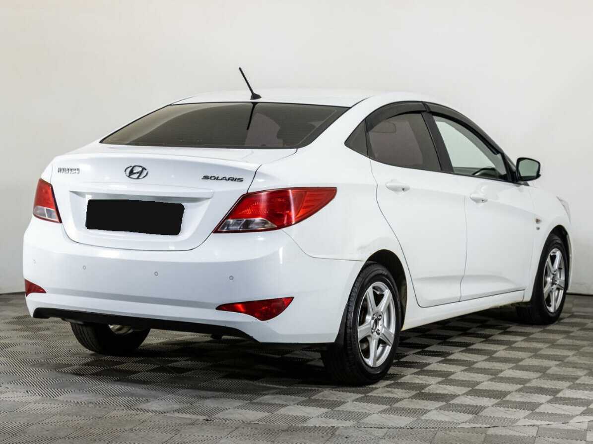 Hyundai Solaris с пробегом — 2015 год. Фото: #4