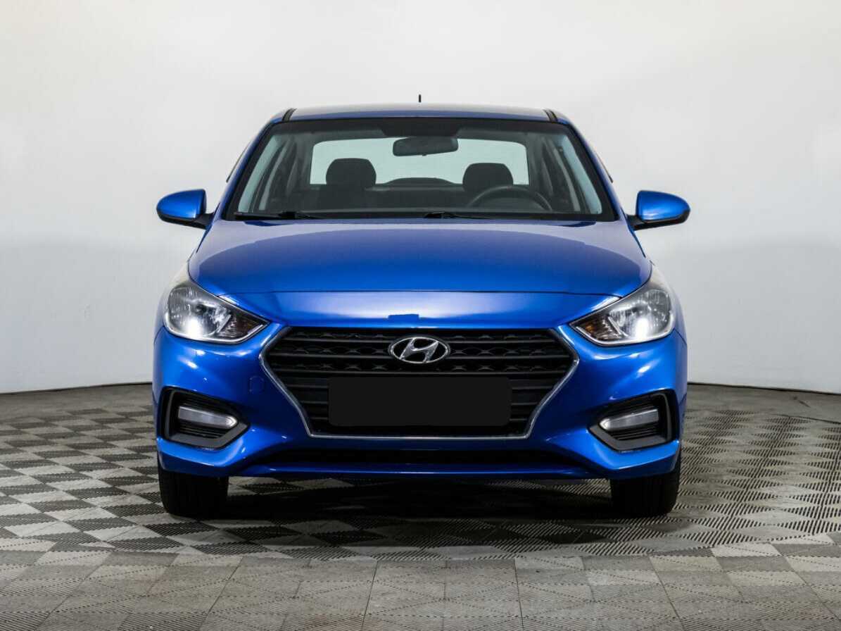 Hyundai Solaris с пробегом — 2017 год. Фото: #1