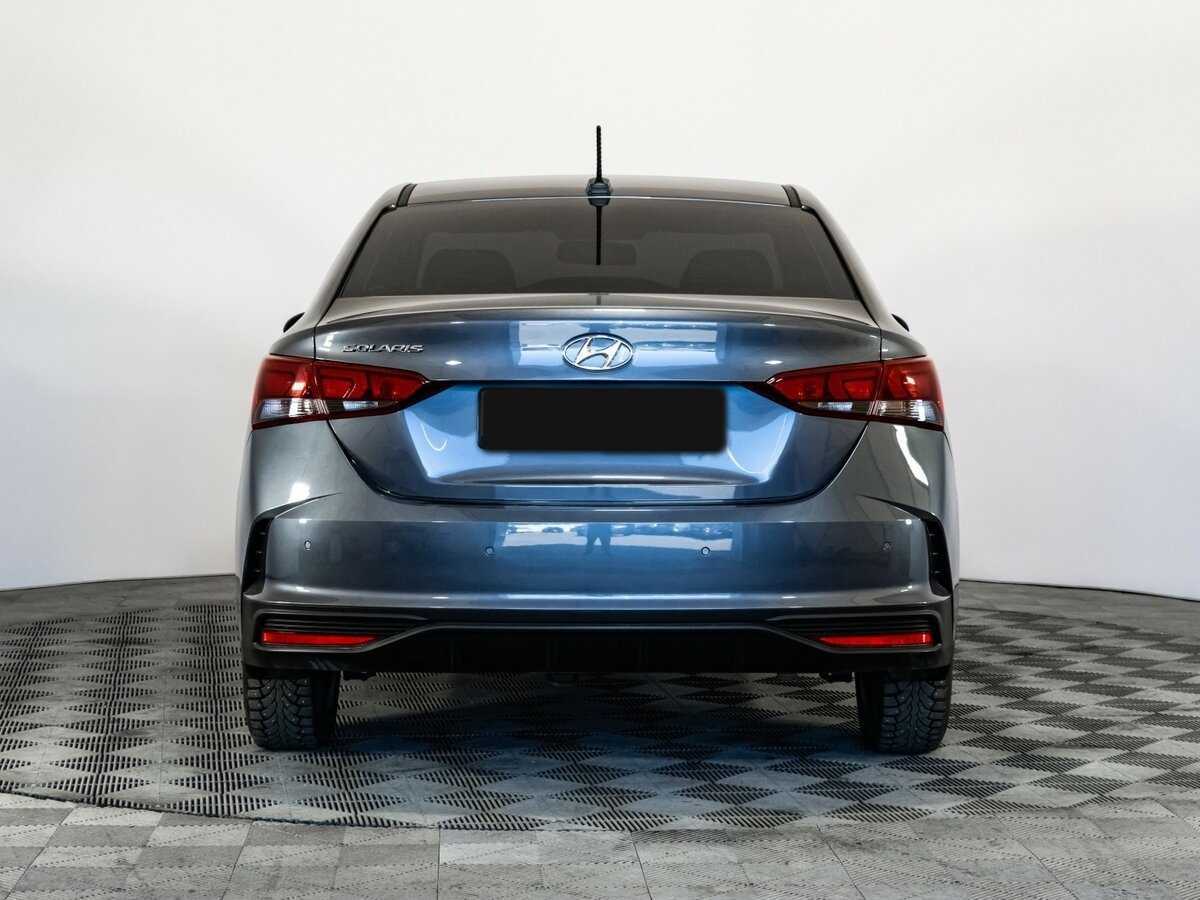 Hyundai Solaris с пробегом — 2022 год. Фото: #4