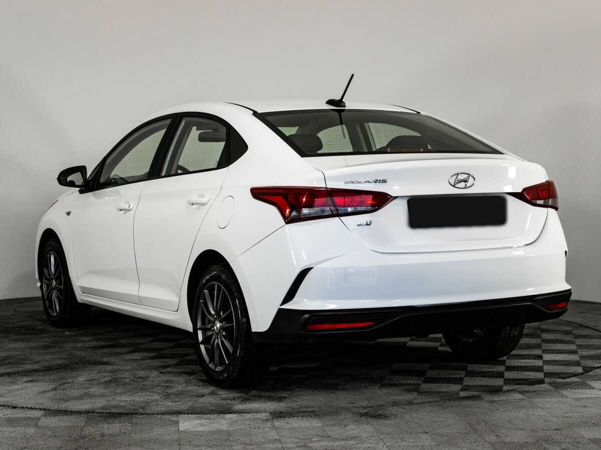 Hyundai Solaris с пробегом — 2021 год. Фото: #5