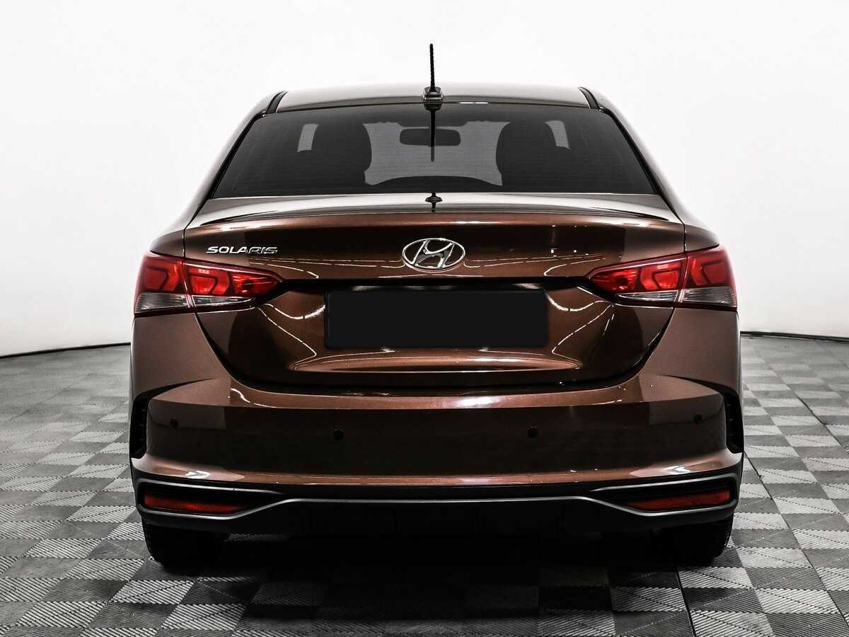 Hyundai Solaris с пробегом — 2021 год. Фото: #5