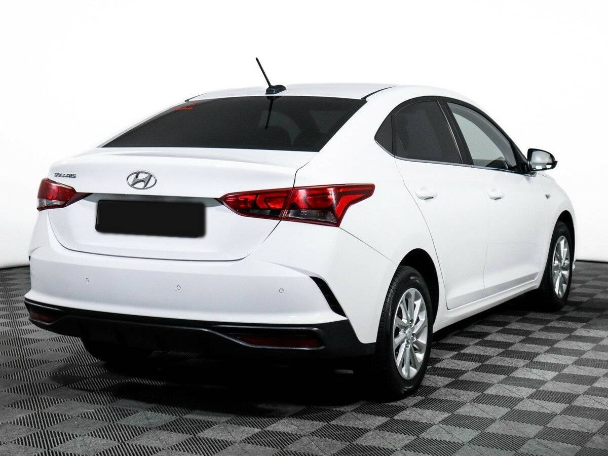 Hyundai Solaris с пробегом — 2021 год. Фото: #4