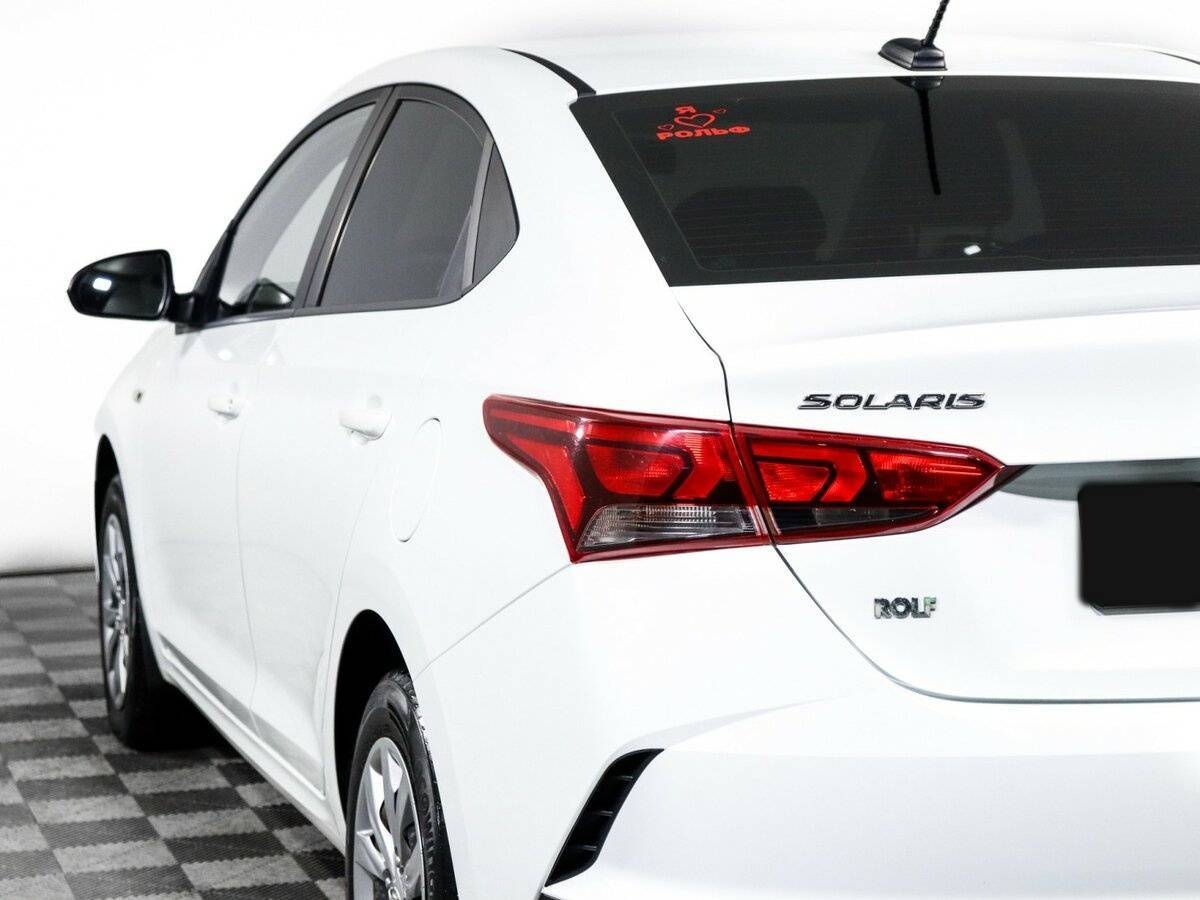 Hyundai Solaris с пробегом — 2021 год. Фото: #17