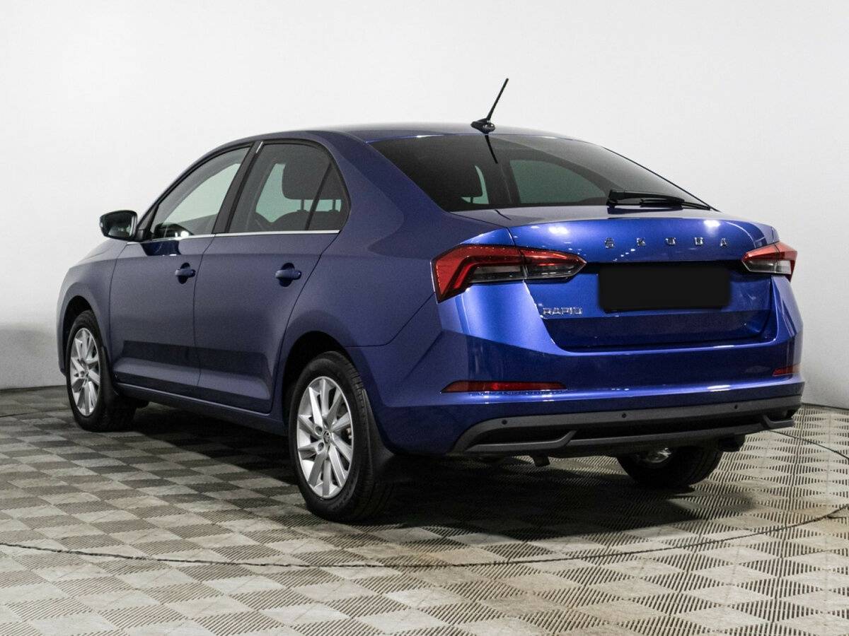 Skoda Rapid с пробегом — 2021 год. Фото: #6